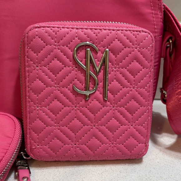 Steve Madden Pink Crossbody & Wallet Set - Picture 2 of 7